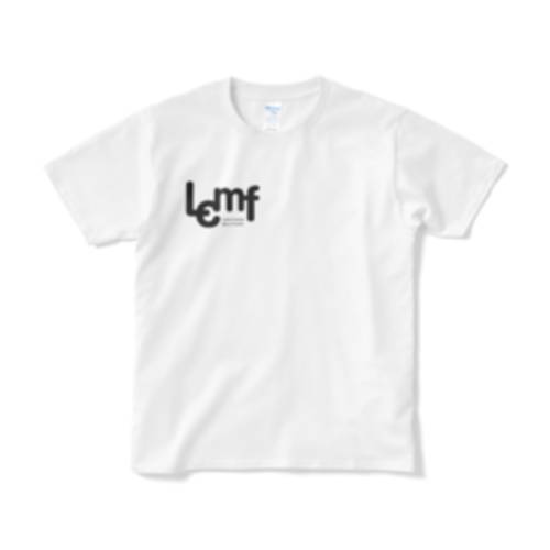 【LCMF】Tシャツ(白生地・縁なし)