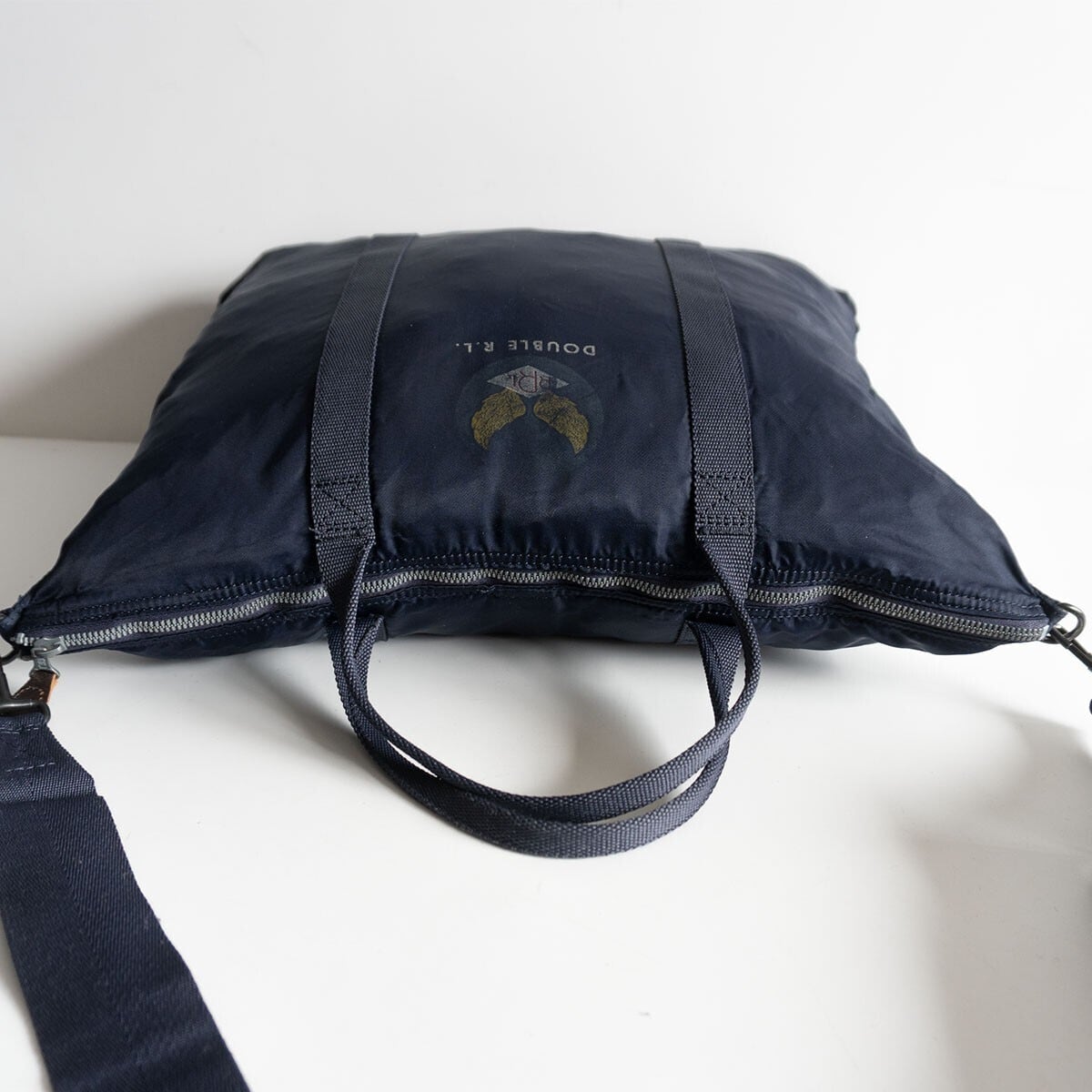 美品】RRL【パッカブル フライヤーズ ヘルメット バッグ】ダブルアール