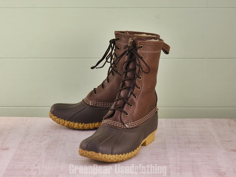 F253 USA製 L.L.Bean ビーンブーツ 茶 メンズ 26cmくらい | 古着屋