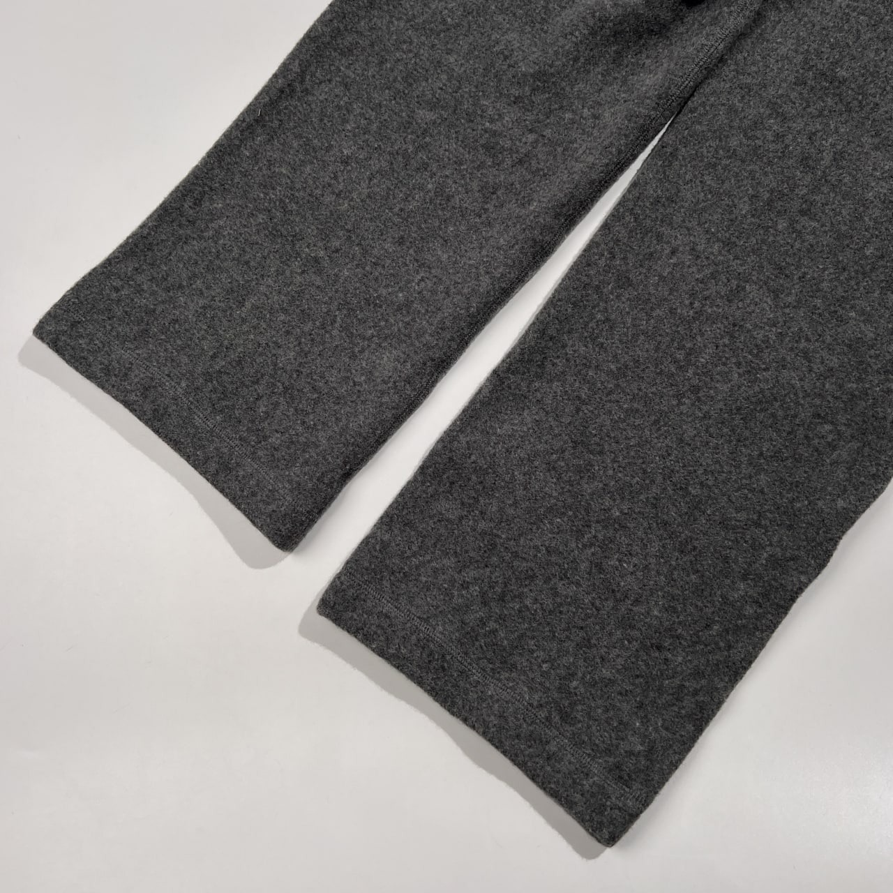 美品 Mademoiselle NON NON マドモアゼルノンノン ウール サロペット /グレー/つなぎ/オーバーオール/パパス/日本製