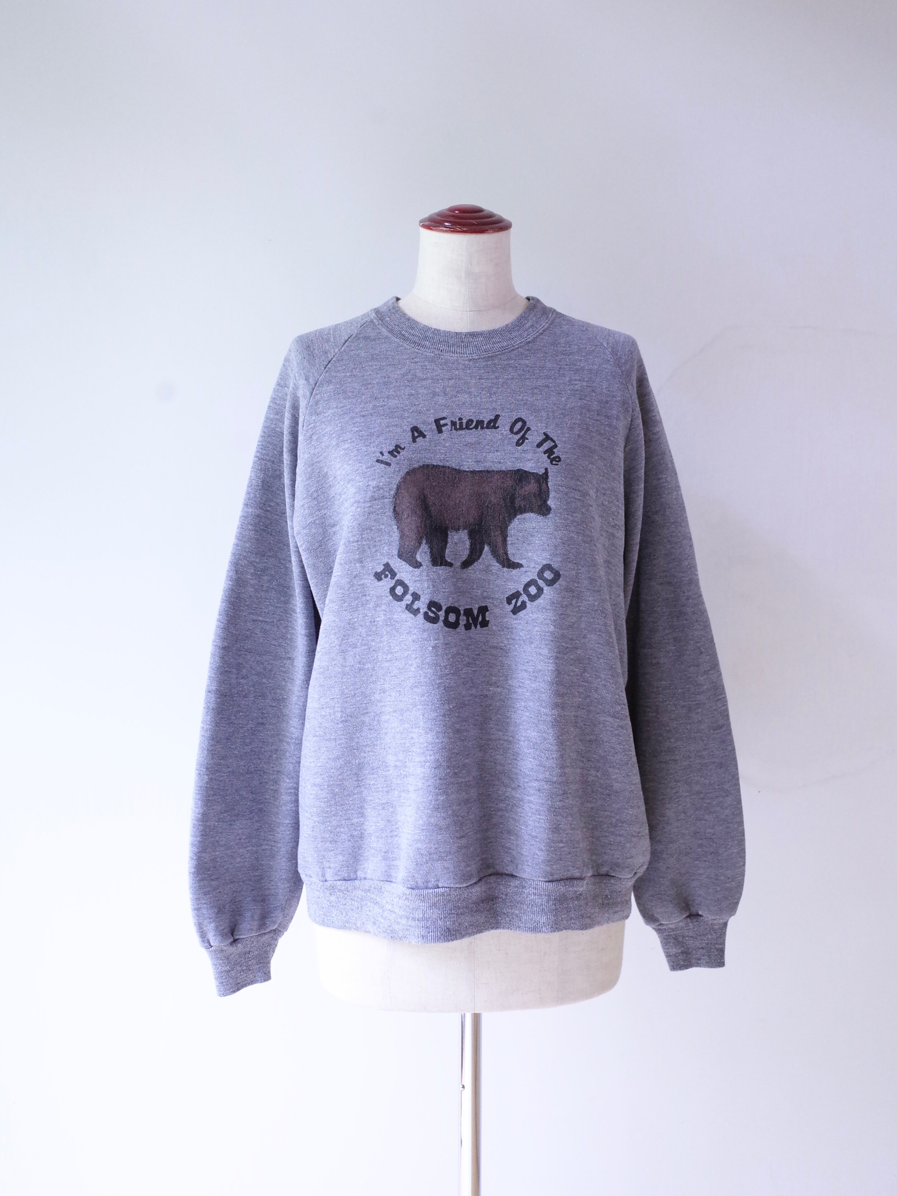 80s Folsom Zoo Bear Sweatshirt