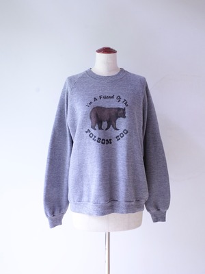 80s Folsom Zoo Bear Sweatshirt