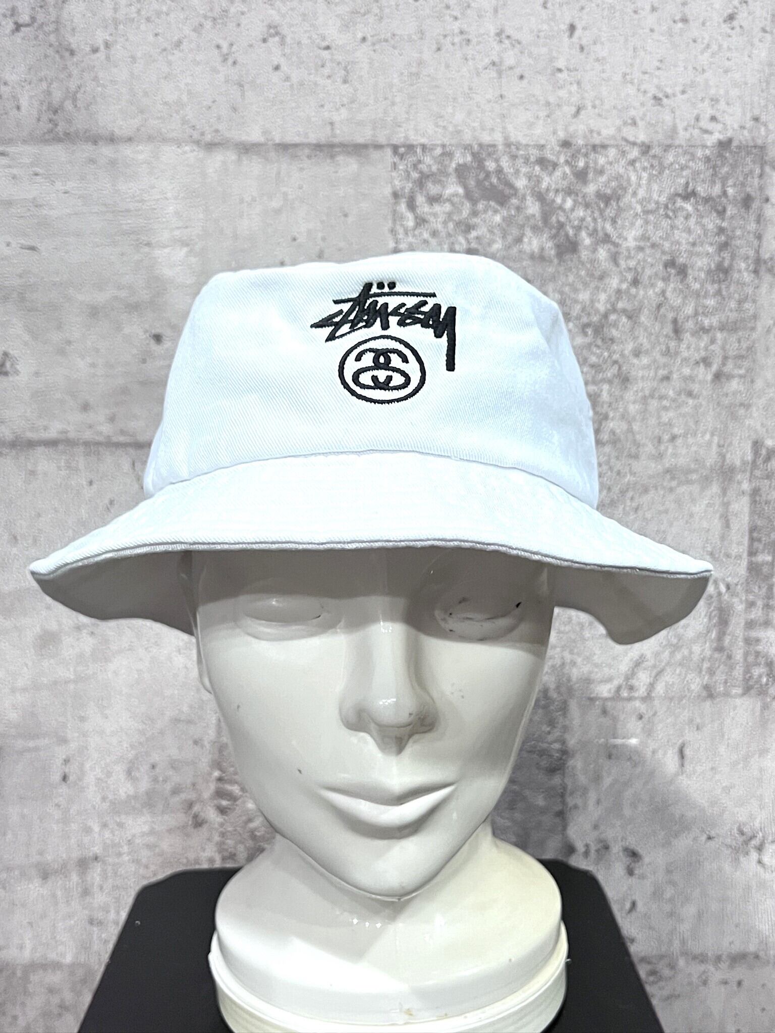 STUSSY コットン バケット ハット L/XL Terry Stock Lock Bucket Hat