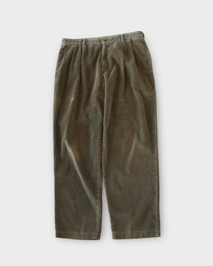 FLYERS corduroy pants 90s 2TUCK
