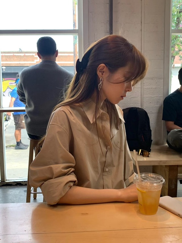 (OUNCE) say cotton shirt / 3color