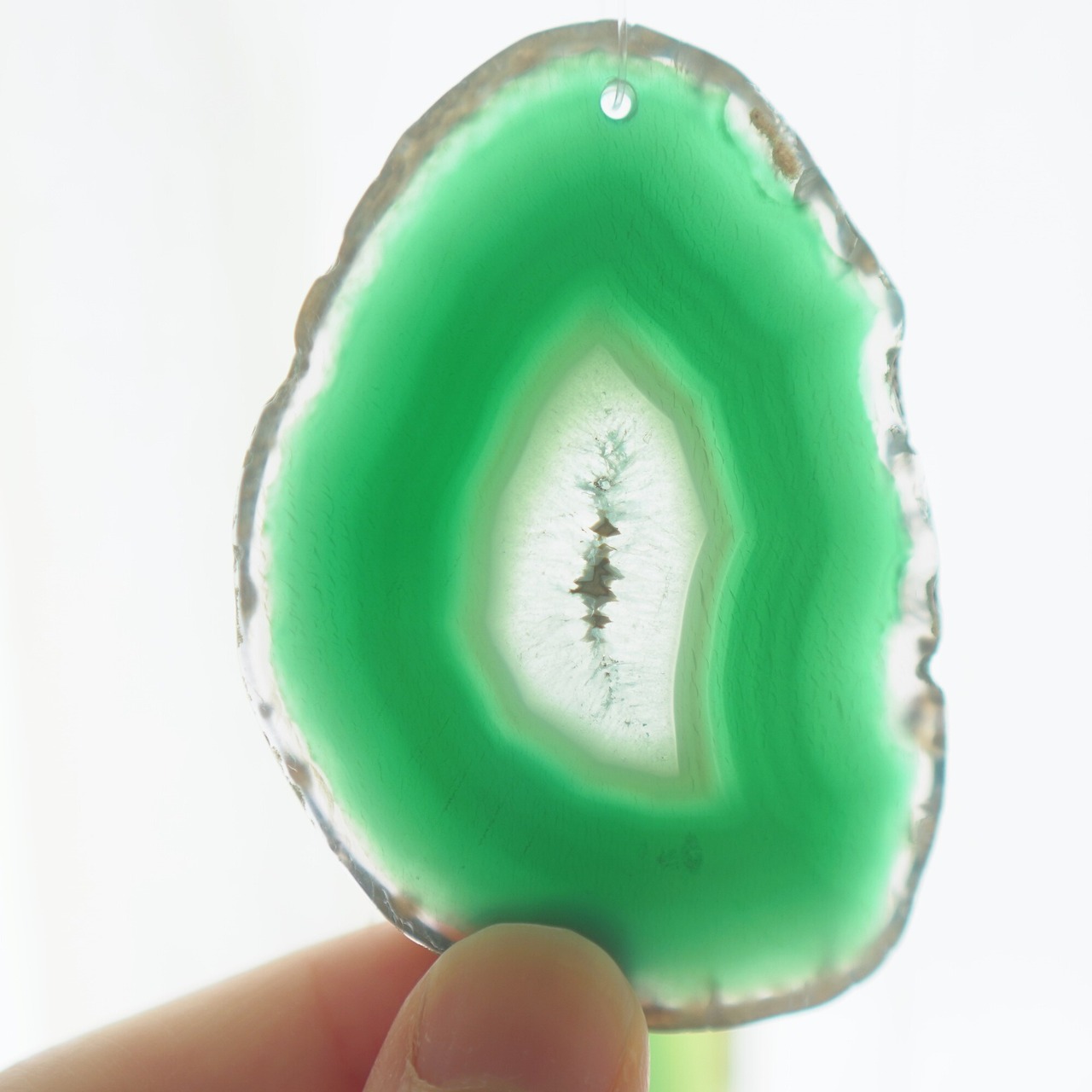 Ornithogalum - アゲートヒーリングチャイム / Agate Sun Catcher Wind Chime 118