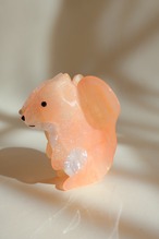 リスのヘアクリップ