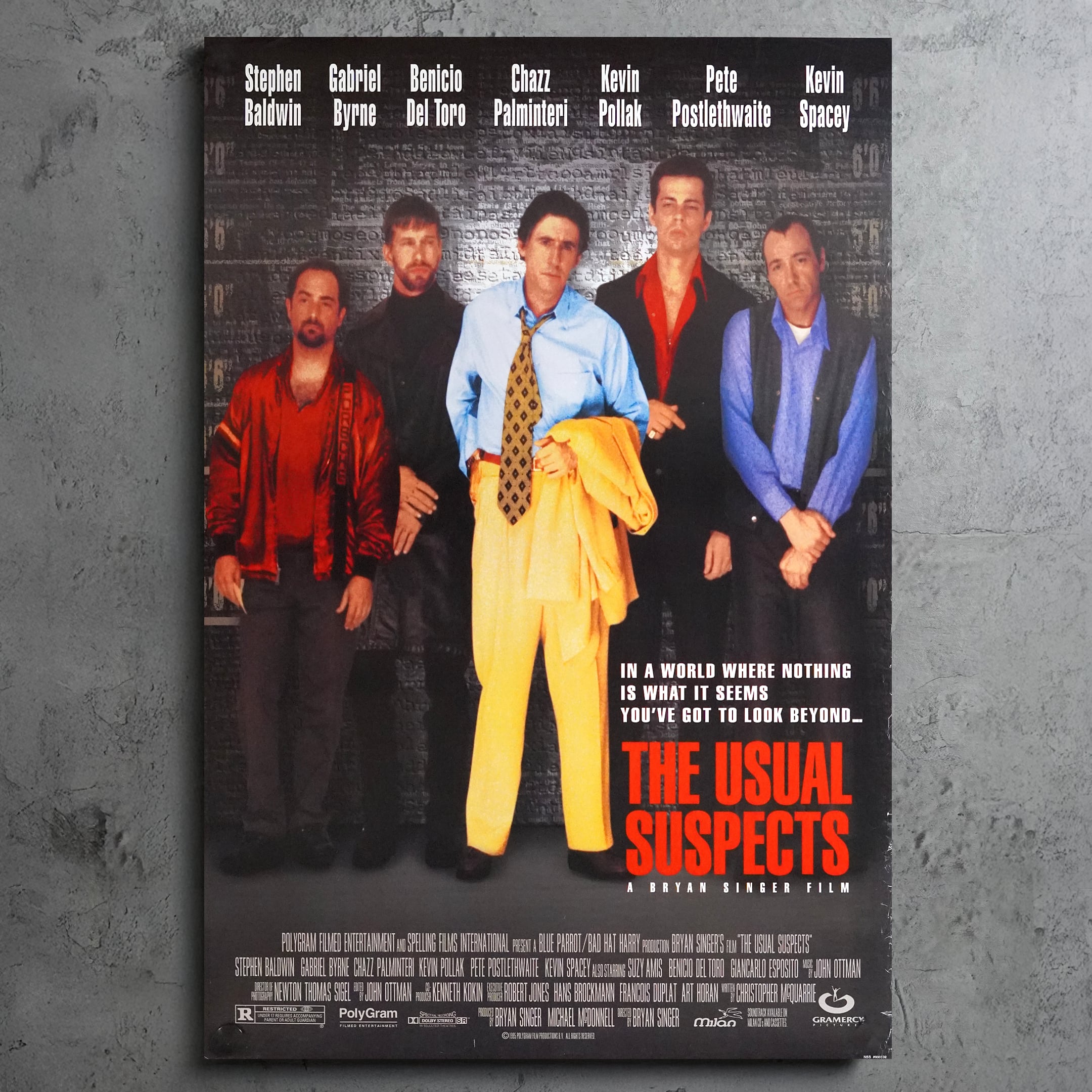 1995 / The Usual Suspects/ US one sheet poster D/S / 686 × 1016mm【PO00000279035】