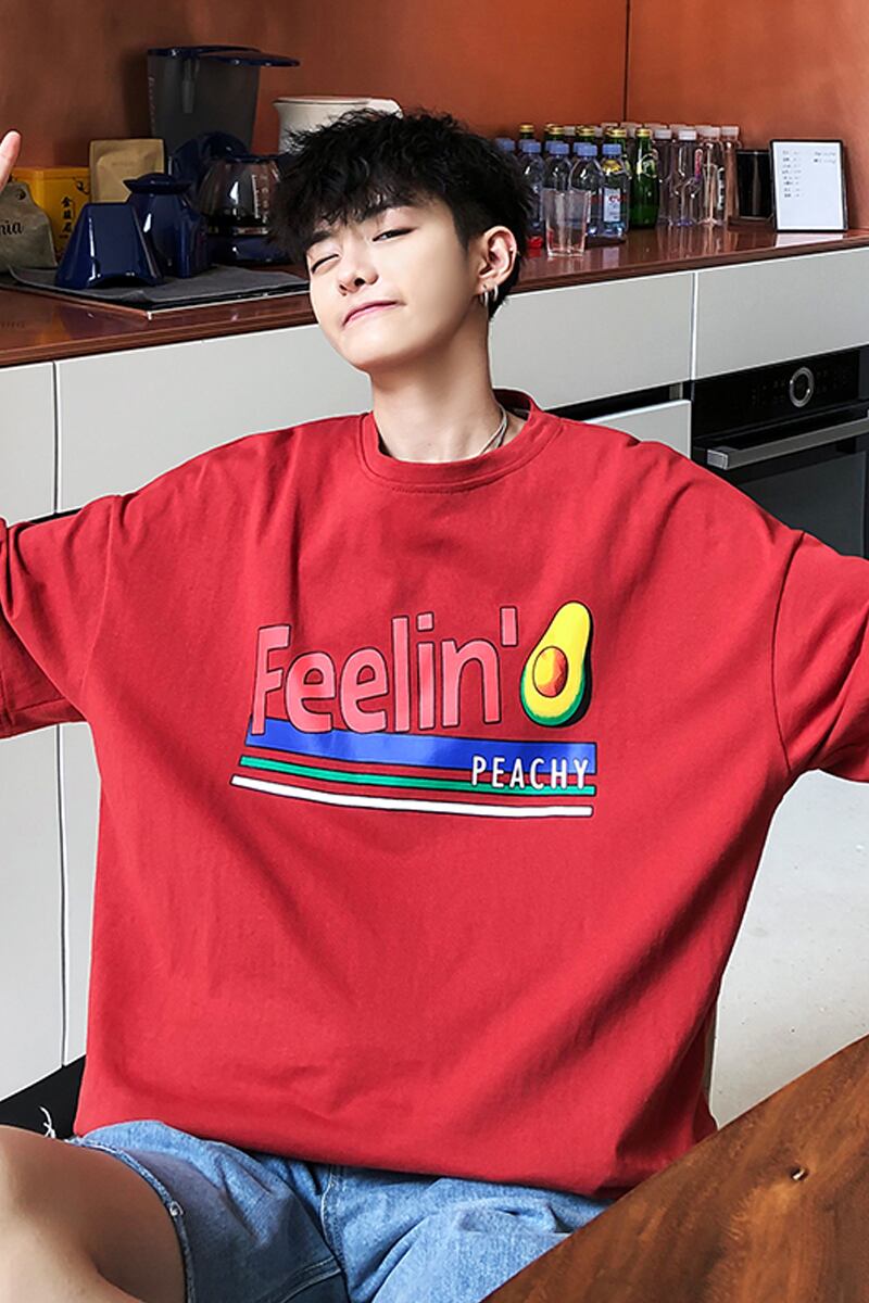 全3色 Tシャツ カットソー プリント カジュアル おしゃれ