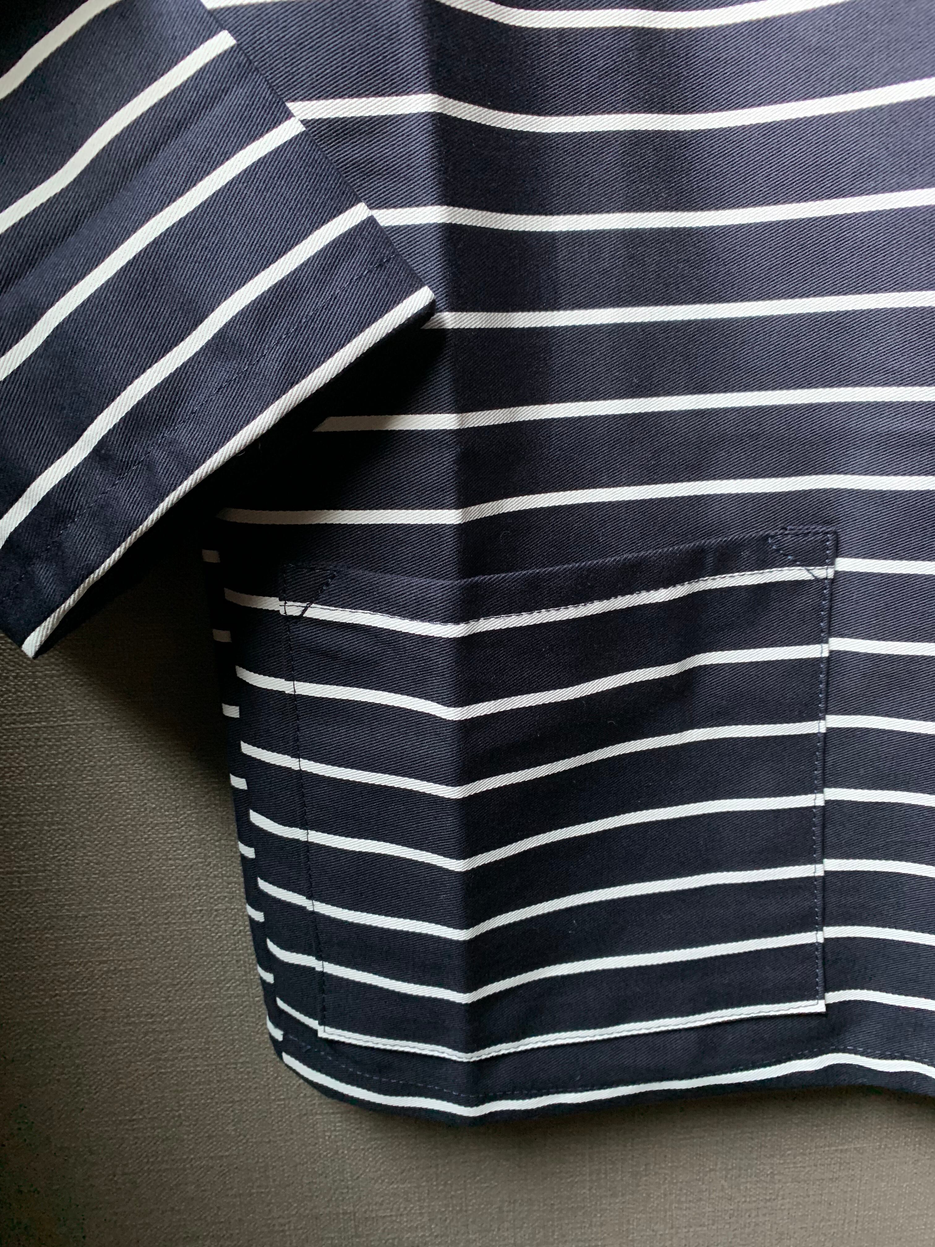 レアカラー 未使用 NEWLYN SMOCKS マルチボーダー スモック UK製 NEWLYN SMOCKS / ニューリンボーダースモック ROUND NECK SMOCKS