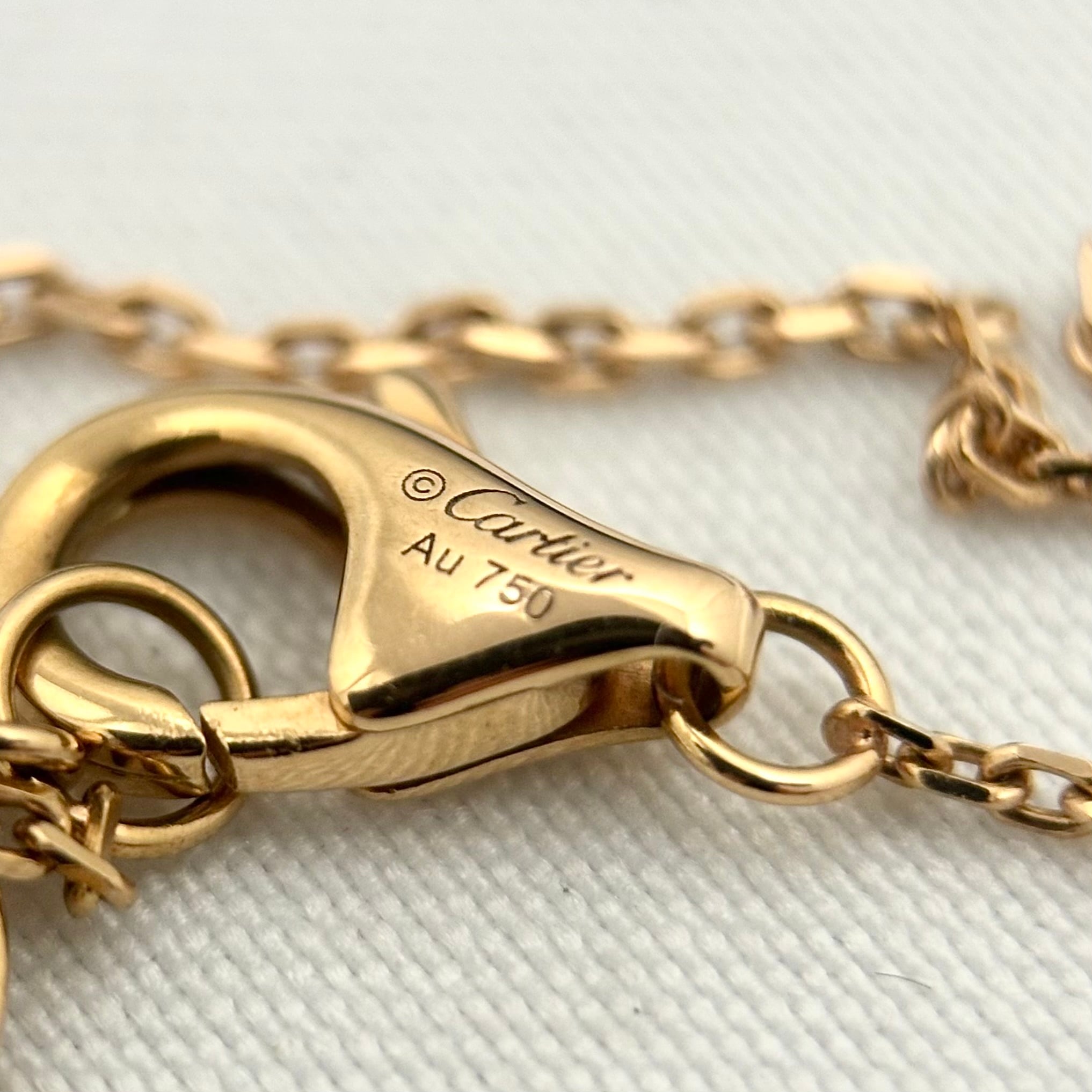 Cartier ダムール ネックレス ダイヤモンド ピンクゴールド Cartier ダムール ネックレス ダイヤモンド ピンクゴールド