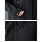 フーデッド ロング モードコート 60064