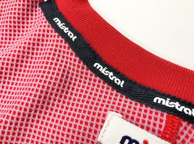 HP-DRY 長袖Tシャツ NAVY/RED