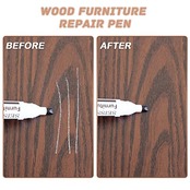 SEISSO 補修ペン 12色 キズ隠しペン 家具用 木製タッチアップペン キズ直し 補修 リペア フローリング 木工 木製の家具 ドア 床 傷 すりキズ用 汚れ ブラック グレー ホワイト マホガニー オーク チェリー ウォールナット カエデ チュスナット バーントシェンナ エスプレッソ バンブー