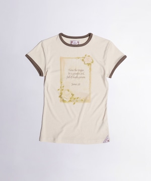 [SCULPTOR] Rose Ringer Tee Raw