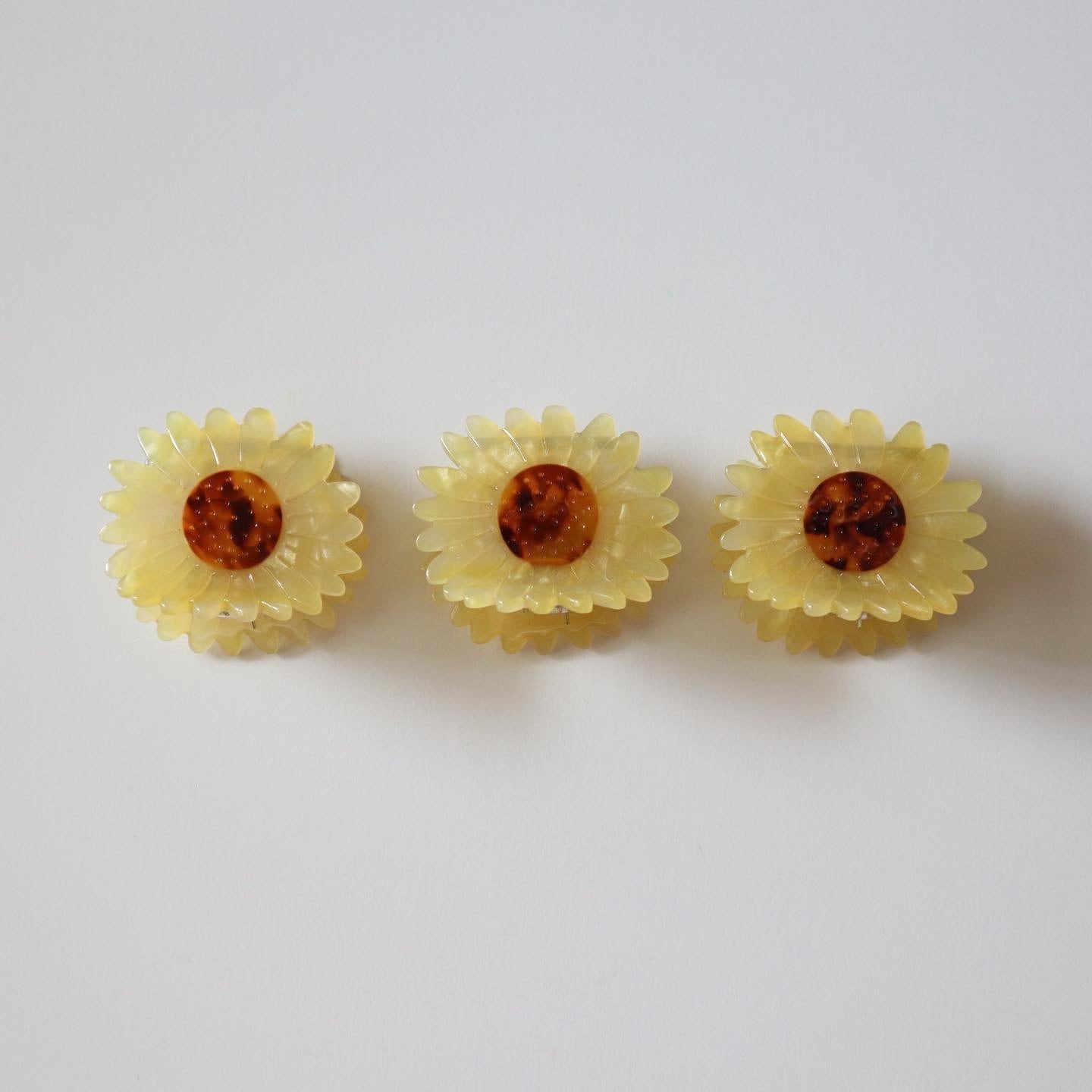 【Coucou Suzette  -Sunflower hair claw-】