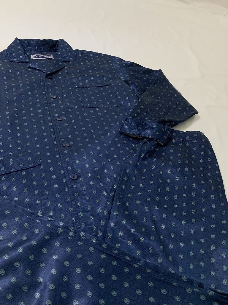 1980's Euro Patterned Pajama Set-Up