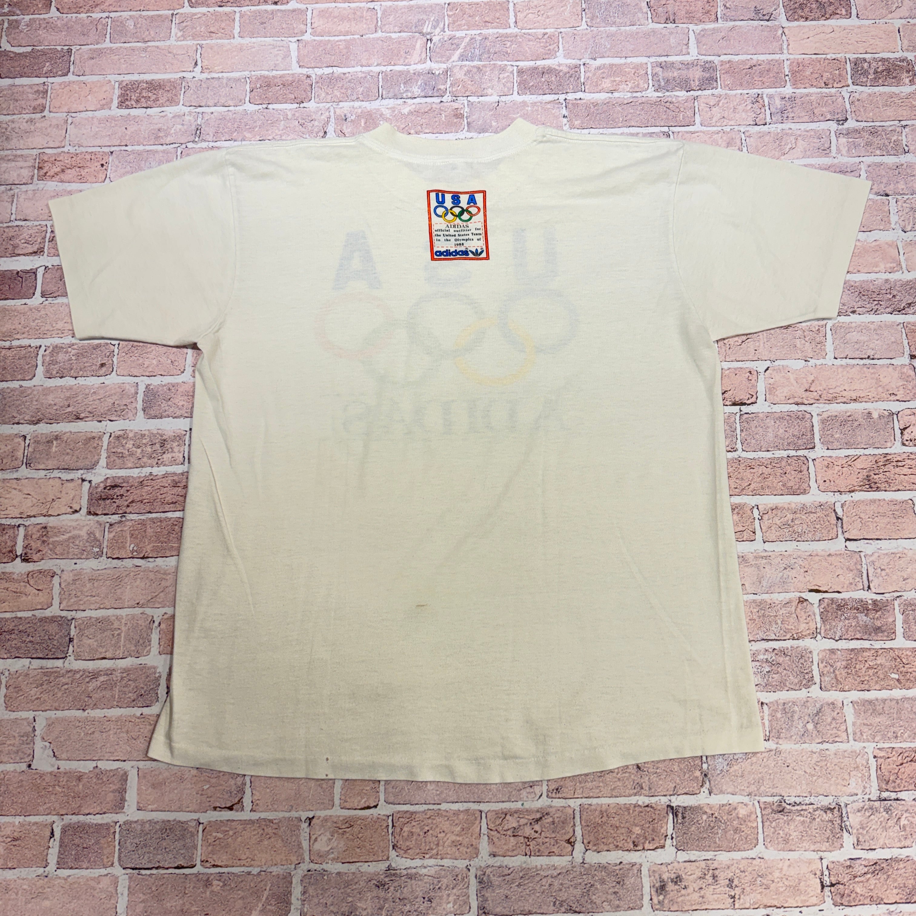 1980s adidas USA OLYMPIC TEAM T-SHIRT | safarionline