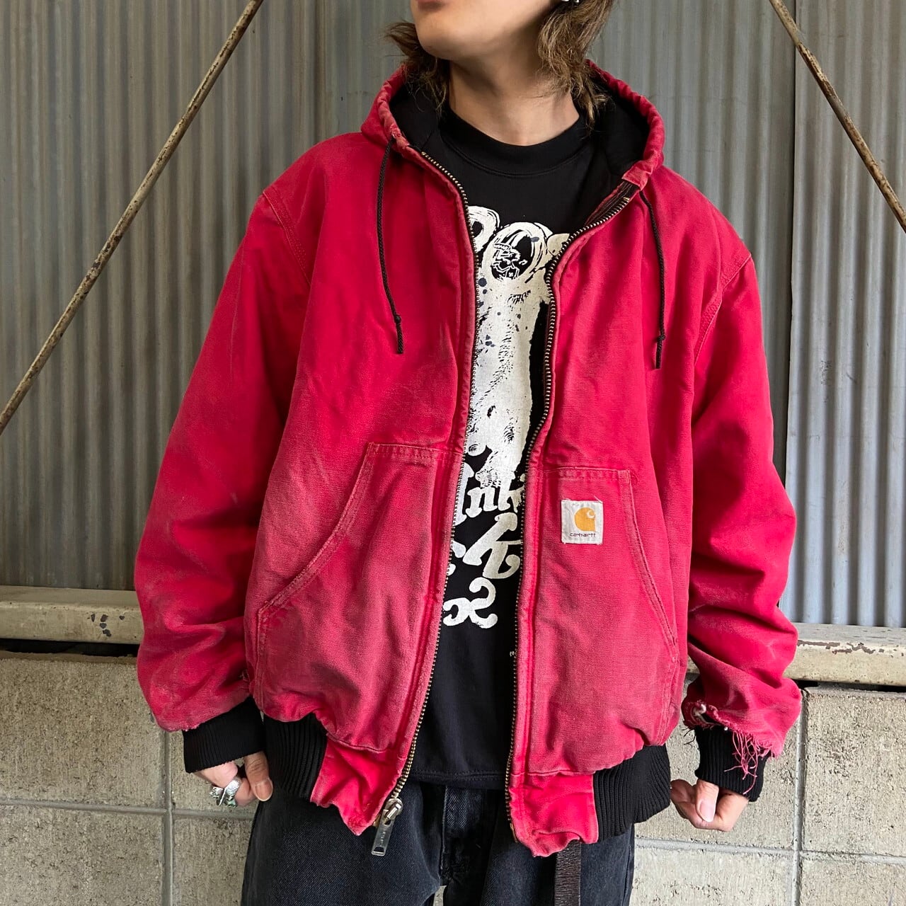 Carhartt 赤 ジャケット 