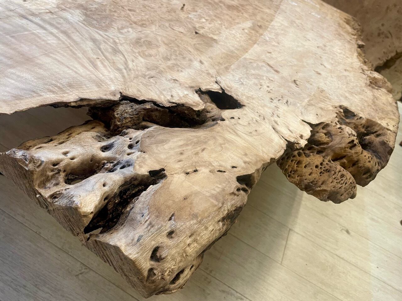 オリーブ瘤_1300×1250×50_浅草本店_オーダー用原板 A963 | 千年家具