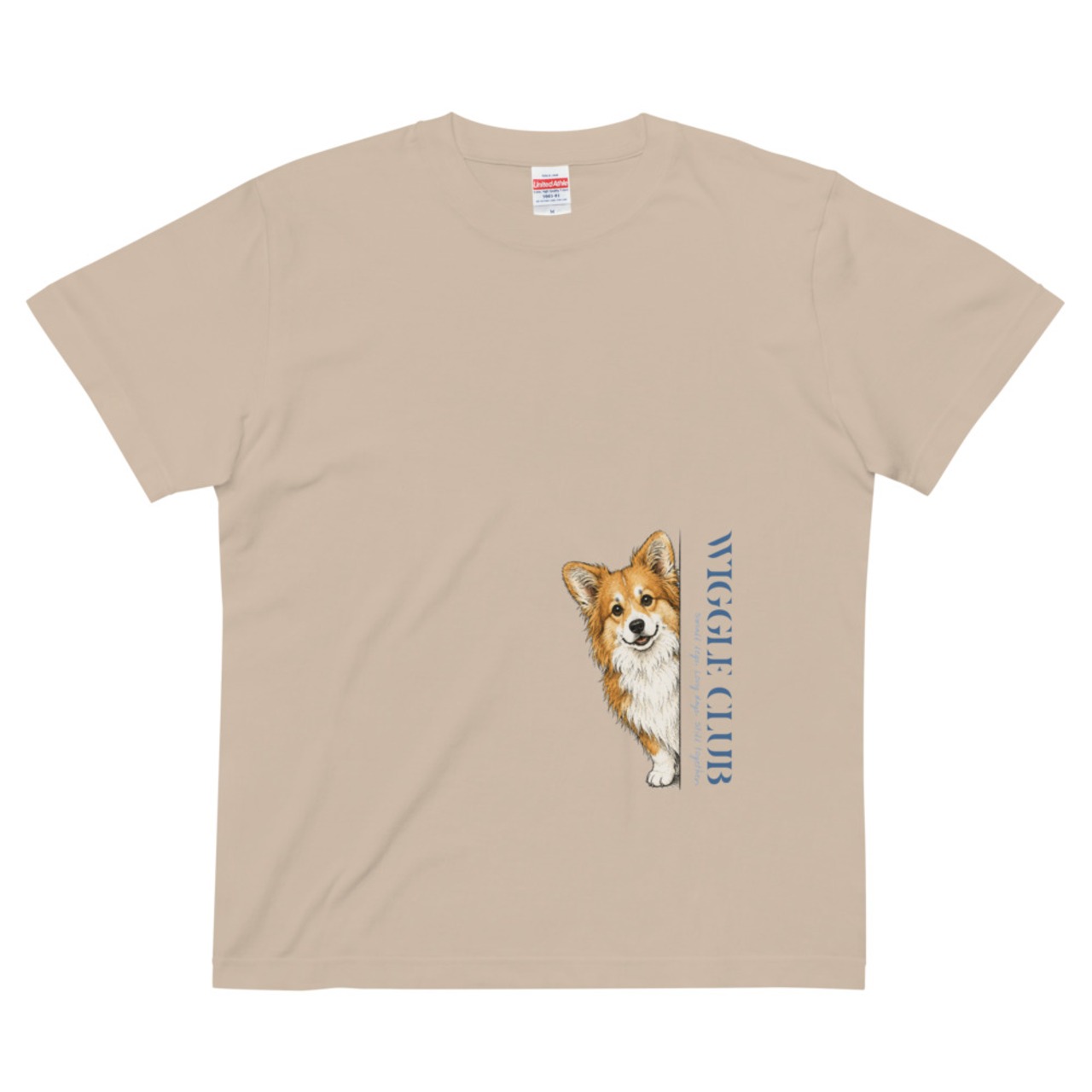 PEEKING CORGIS Tee -Fluffy-　[T0050]