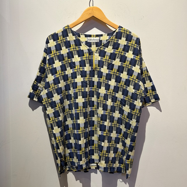 I&M COLLECTION S/S CHECK SHIRT