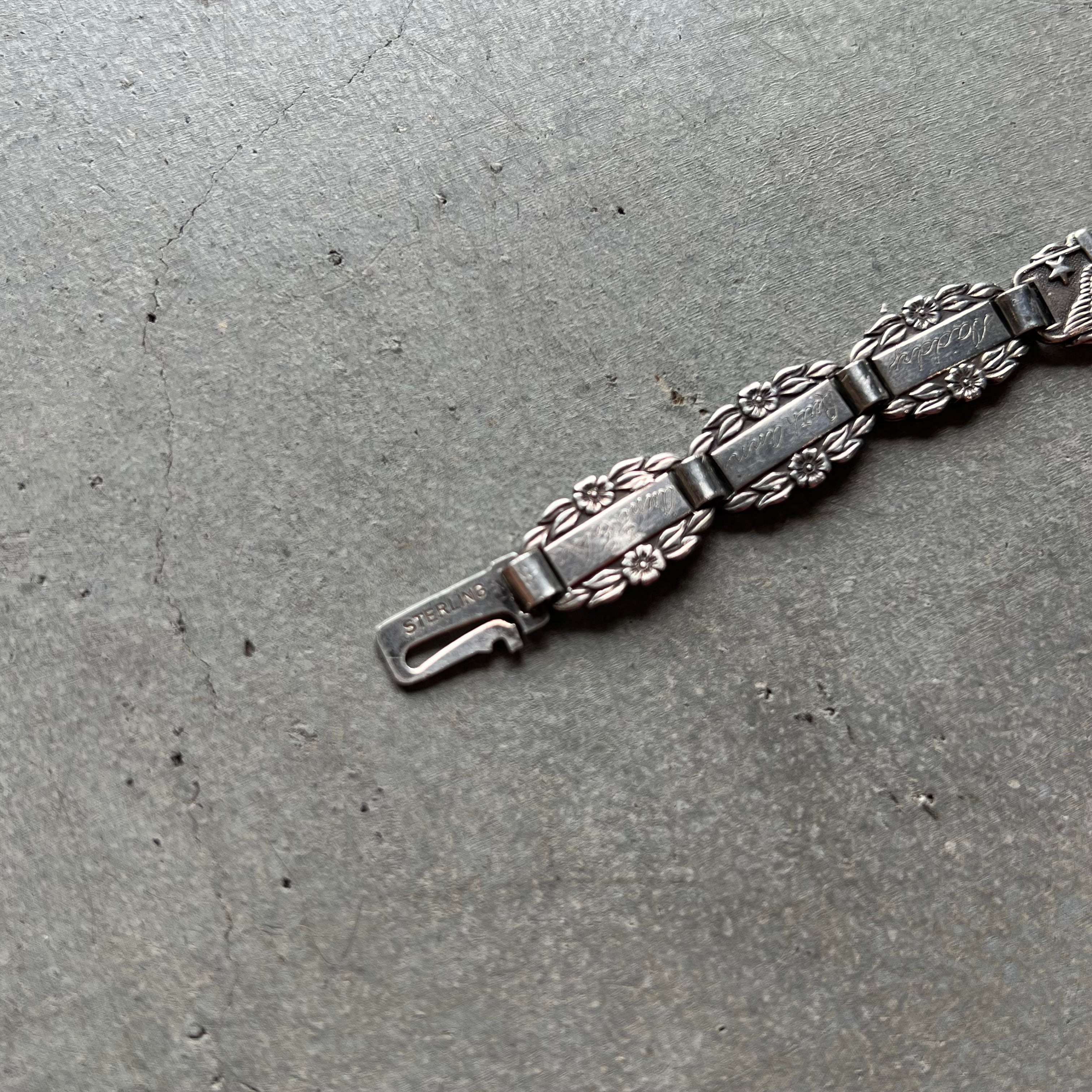 1940s WW2 USAAF SWEET HEART JEWELRY BRACELET | BUFF STOCK YARD