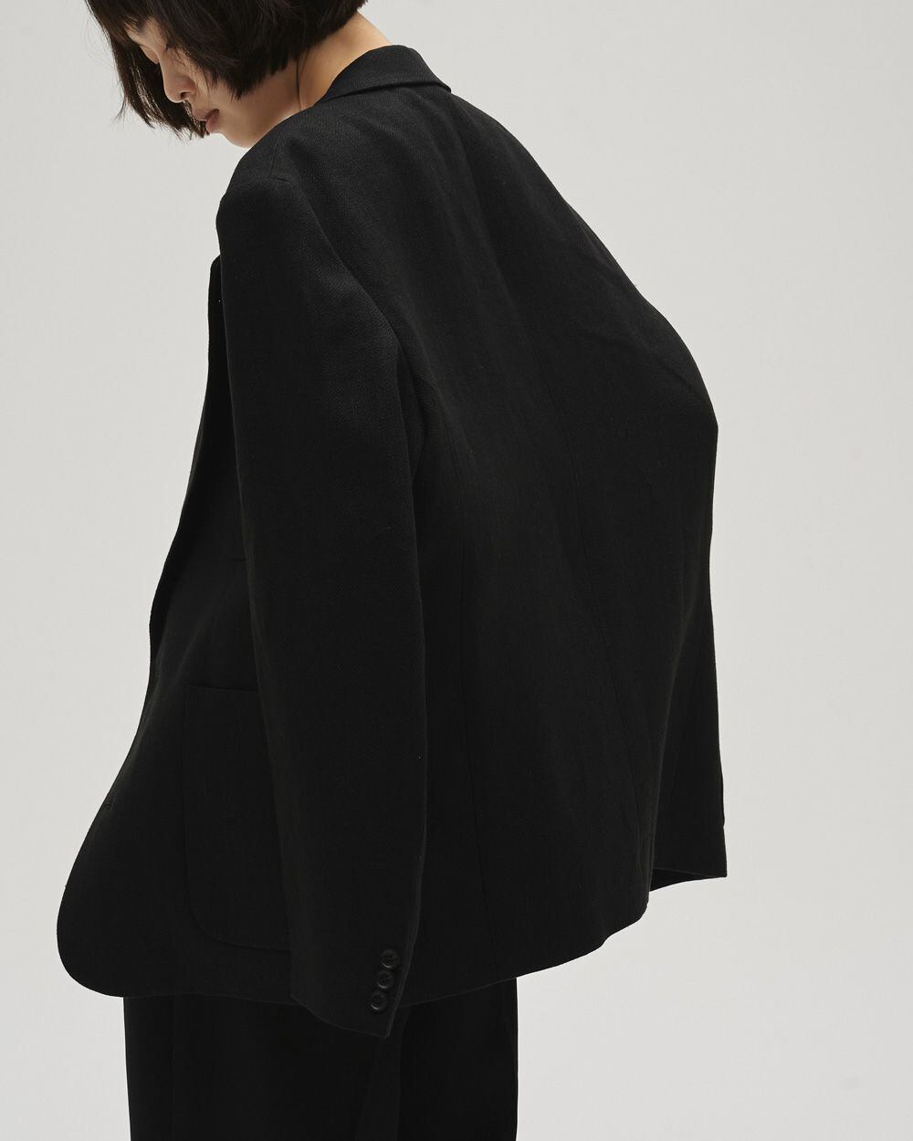 TODAYFUL】Boyfriend Linen Jacket | LASHIC