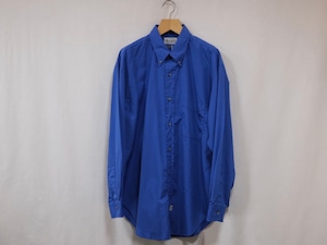 在庫有りMarvine Pontiak shirt makers”B.D SH ROYAL BLUE“