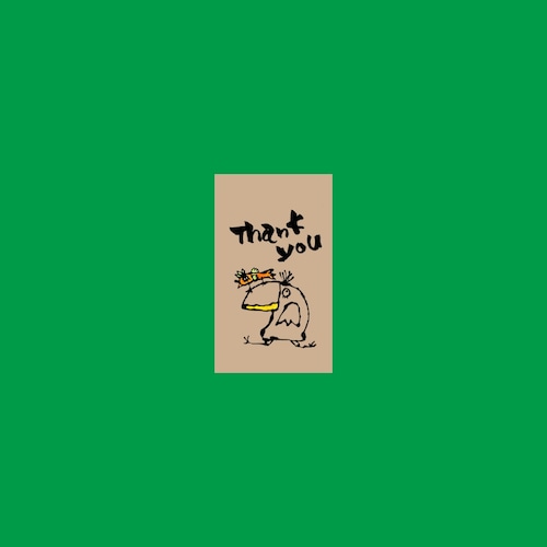 2枚入 ポチ袋 『Thank you』 2枚入 ポチ袋 『Thank you』