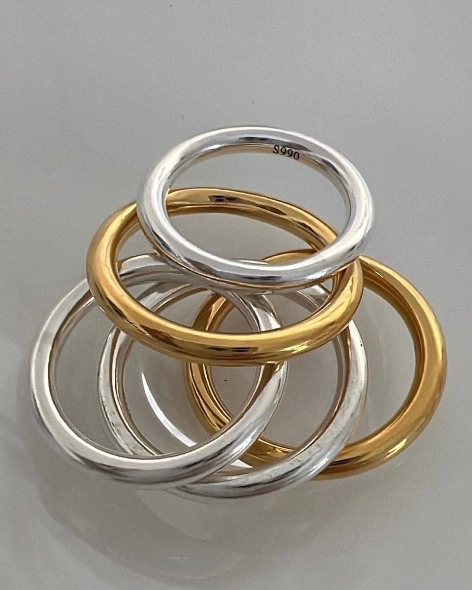 S990/S925 2.5mm donut ring (R41-2) | onesea