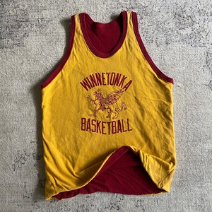 1950-60s  NILL BROS   Sporting Goods  Reversible  Tank Top  L  F497