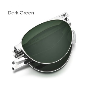 Metal Folding Sunglasses -tear drop- / メタル フォールディング サングラス -ティアドロップ-