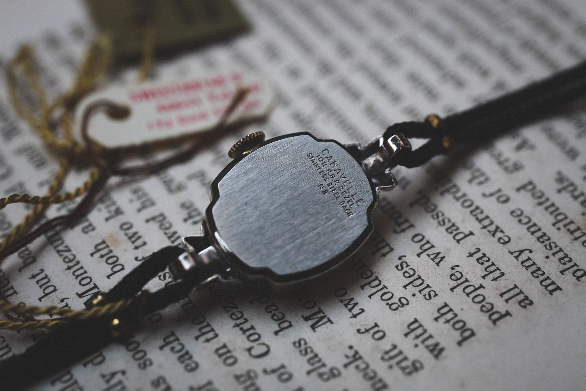 Caravelle by BULOVA】 1970's ダイヤモンド・セット レトロ