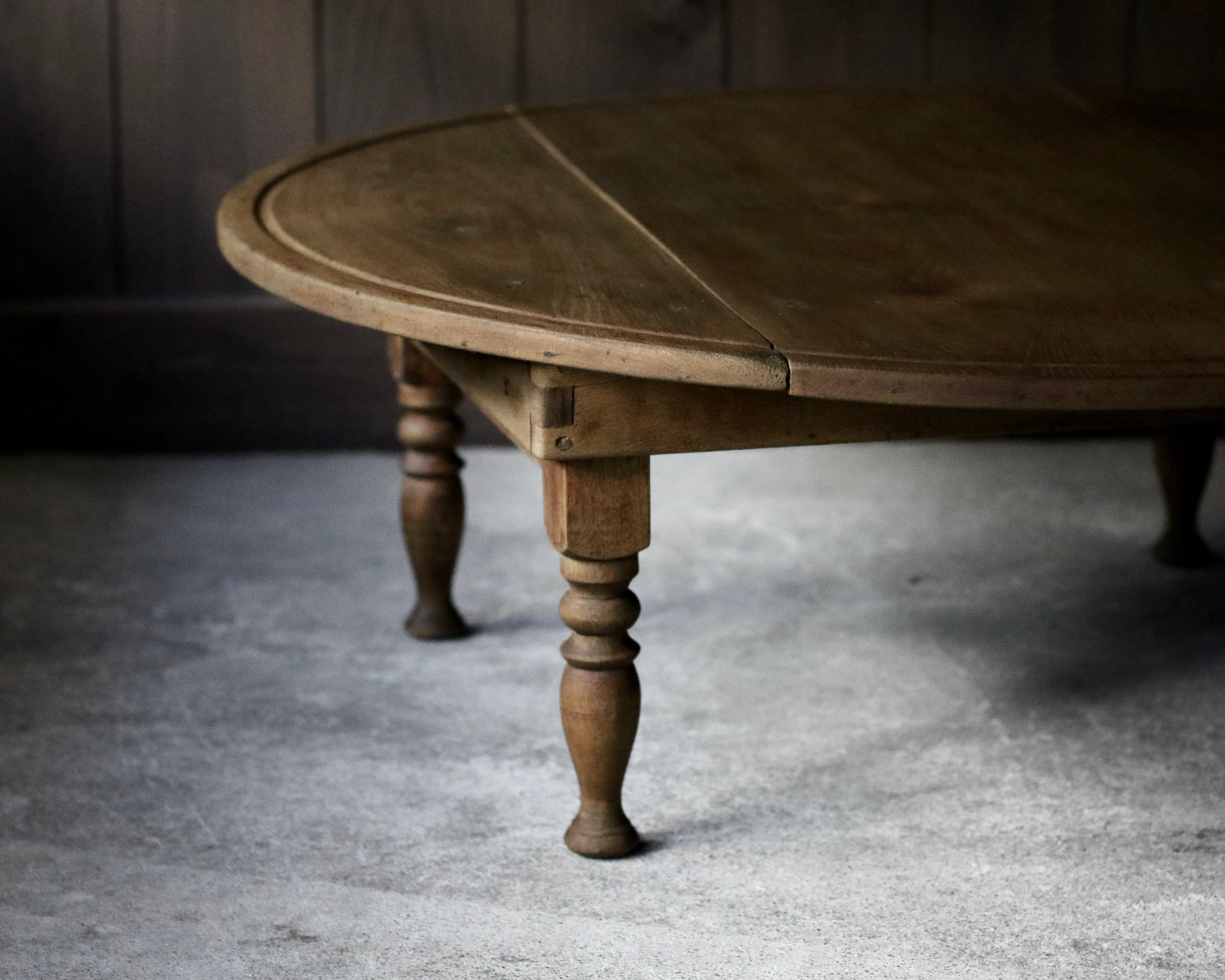 丸ちゃぶ台《古家具 ローテーブル 座卓》 | Rem Remake Furniture