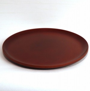 ブナコ漆器・あかねうつわ・丸盆・No.200813-80・梱包サイズ60