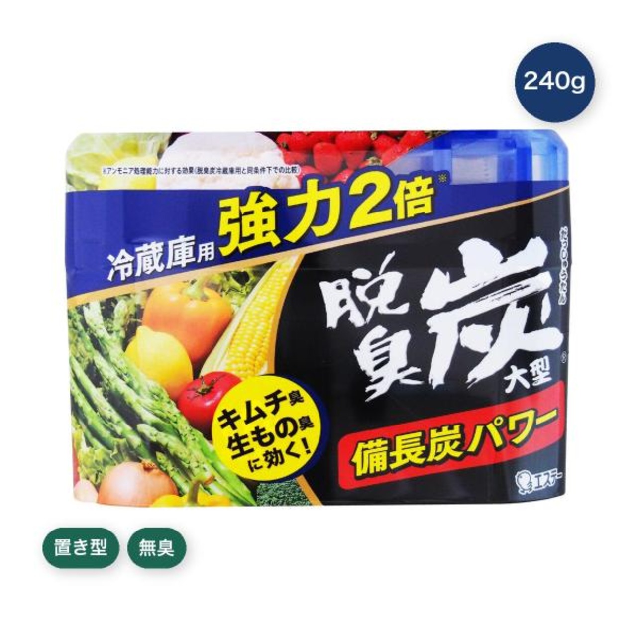 【6セット】脱臭炭 冷蔵庫用大型 240g