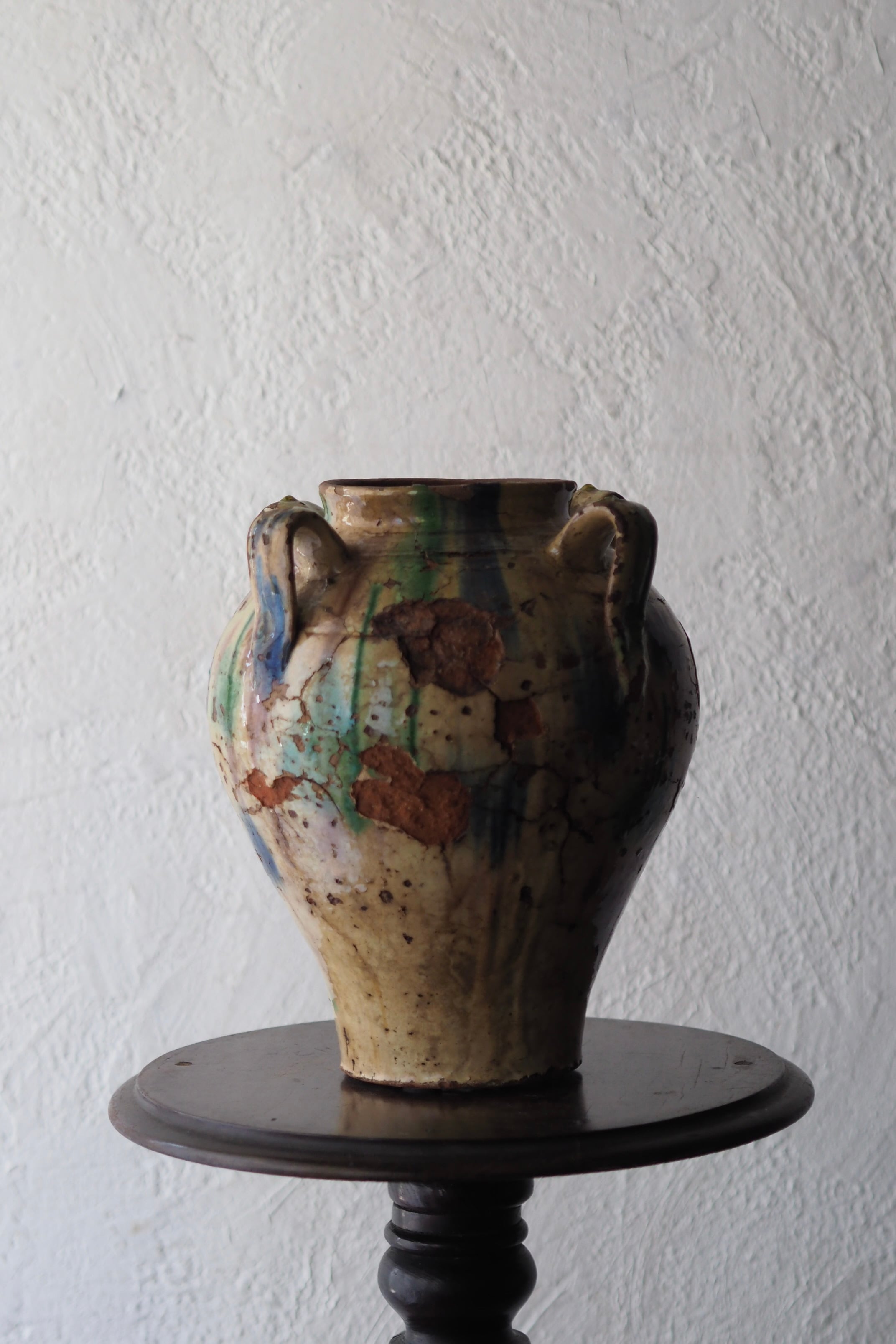 南仏 貯蔵壺-antique pottery pot | アンティーク.ヴィンテージ家具