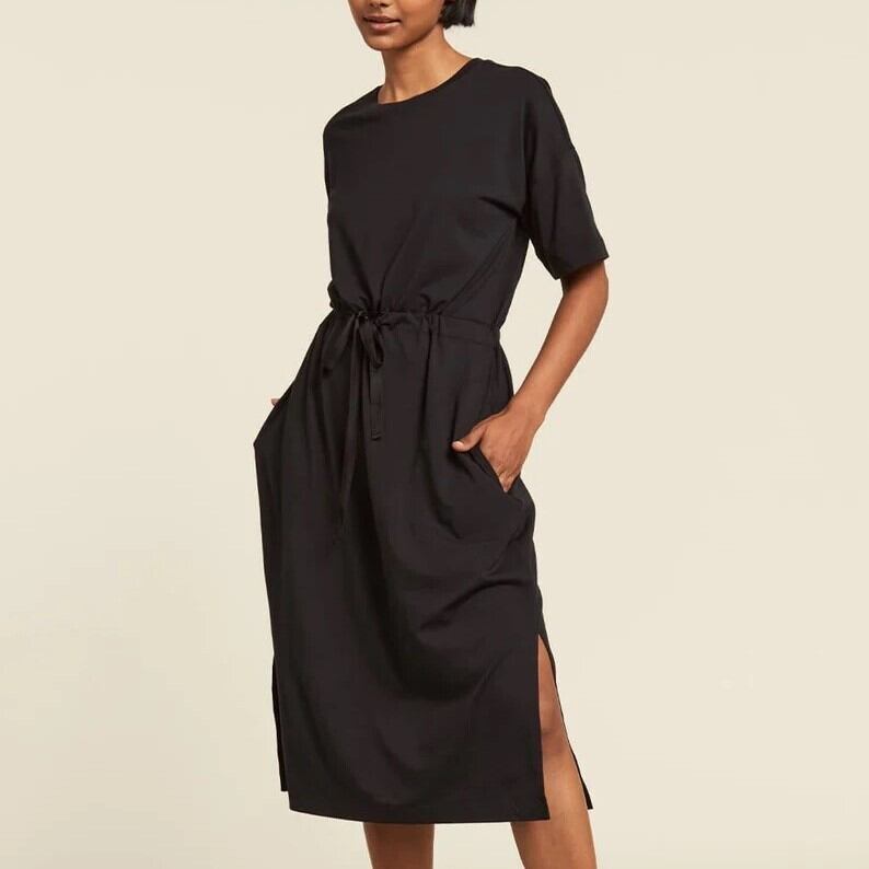 ウエストタイ ドレス/boody