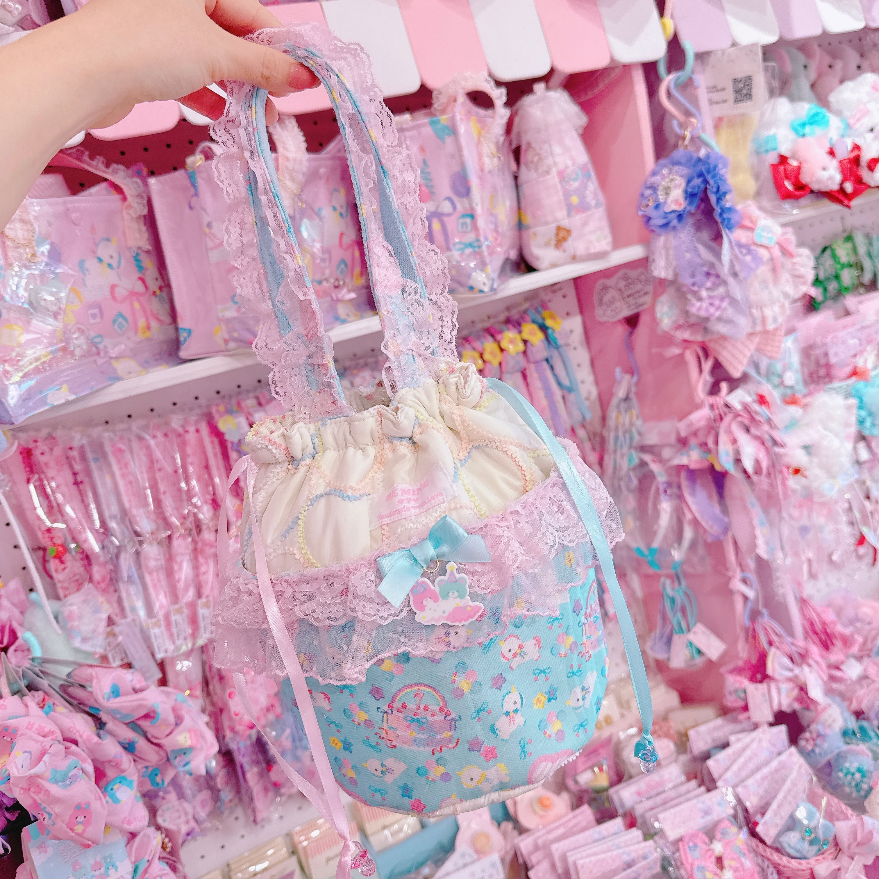 【E3】102-6丸底巾着2wayバッグ(ショルダーひも別売)