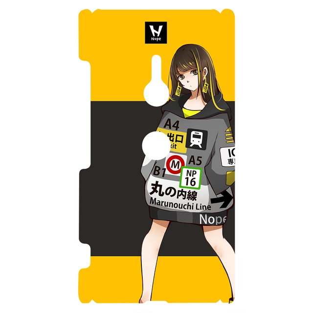 Iphoneケース スマホケース 可愛い女の子 イラスト おしゃれ服 かっこいい女子 Iphone13 12 11 Aquos Xperia Galaxy Oppo Basio Android アンドロイド ケース おすすめ 個性的 人気 イラストレーター 絵師 クリエイター グッズ タイトル Nope からあげまる Part2 作