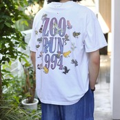 94's various frogs print tee