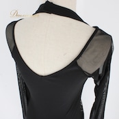 社交ダンス 衣装 ラテン ドレス ワンピース パーティドレス ICHIOKU イチオク ラインストーン レース 長袖 花柄 ピンク系 ブラック系 ウェア 舞台衣装 ステージ衣装 フォーマル 体型カバー 伸縮性 プリンセスライン おしゃれ 人気 可愛い 上品 ルームランナー ダンスパートナー 社交ダンス衣装 レディース