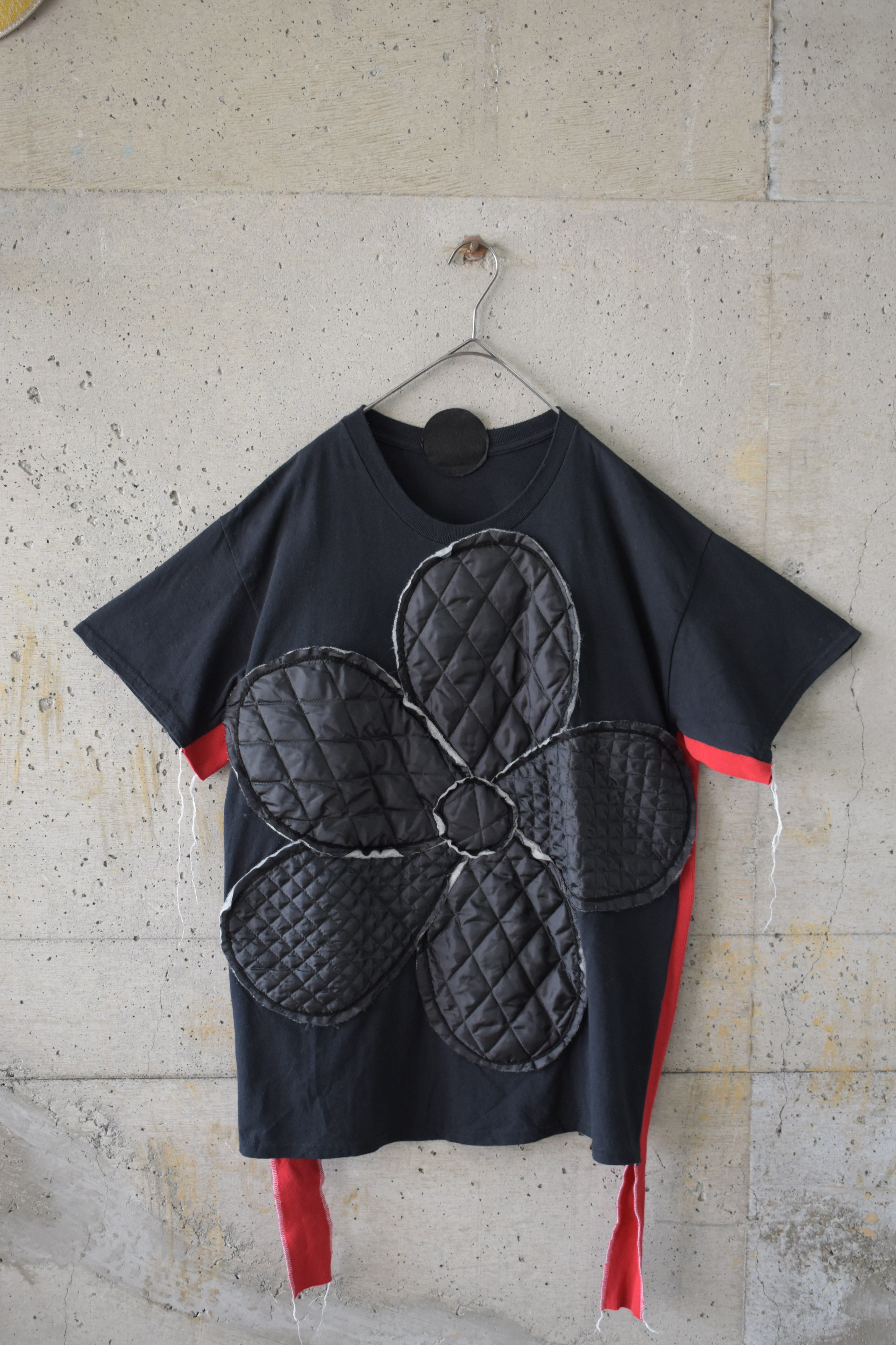 Large Floral Quilted T-Shirt