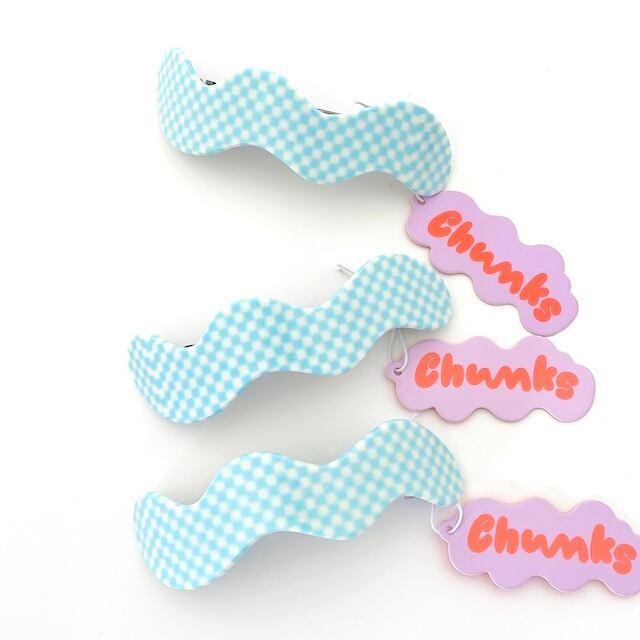 Chunks "Curve Clip IN GINGHAM"