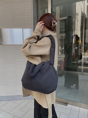 double puff shoulder arrange bag