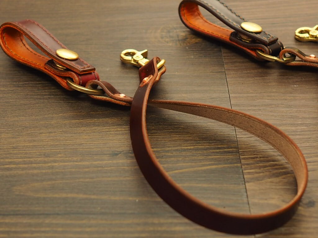 HORWEEN社クロムエクセル】Leatherベルトループ&ウォレットコード
