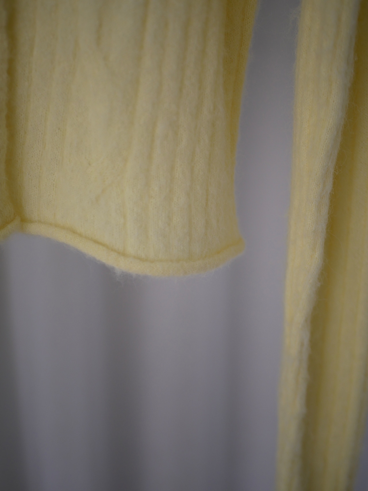 RITSUKO KARITA - Soft air cardigan〔plain〕Ice turquoise