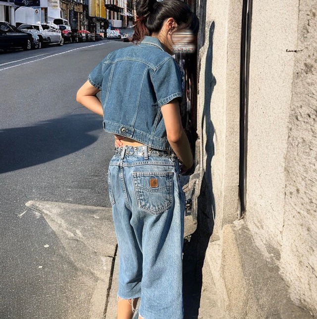 【LADIES】s/s denim jacket