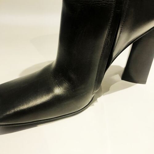 BALENCIAGA バレンシアガ MOON LEATHER BOOTS ブーツ 35 【代官山K7】 | ブランド古着Brooch powered  by BASE